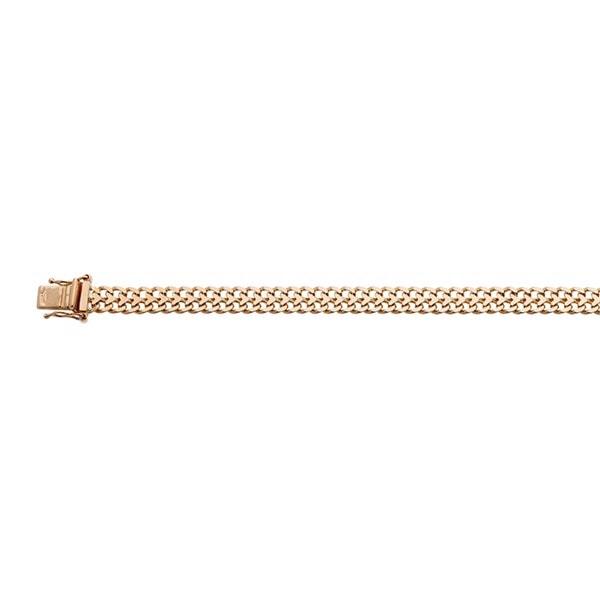 Fiskebenskæde i 18 karat guld - 6,35 mm bred, 20 cm lang | Svedbom