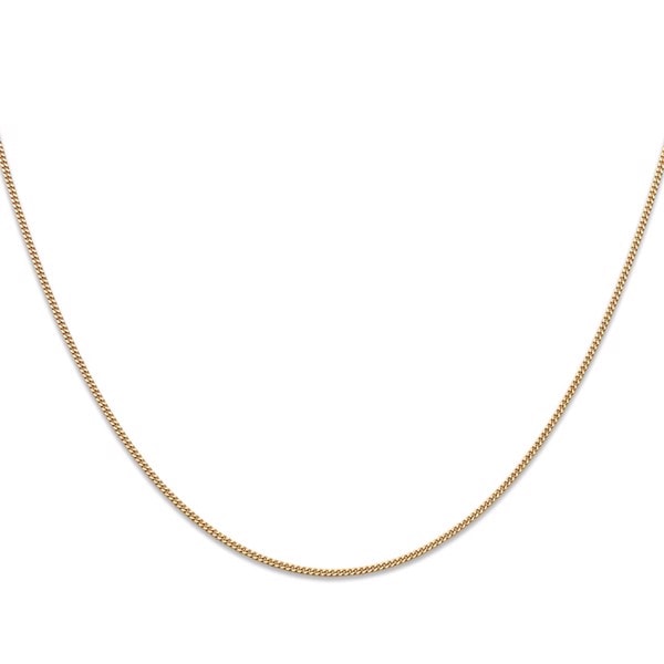 Panser halskæde i 18 karat guld - 2,8 mm bred, 60 cm lang | Svedbom