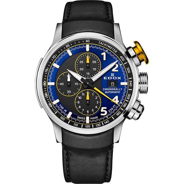 Edox Chronorally Automatic Stål Selitta SW 500 automatik chronograph Herre ur