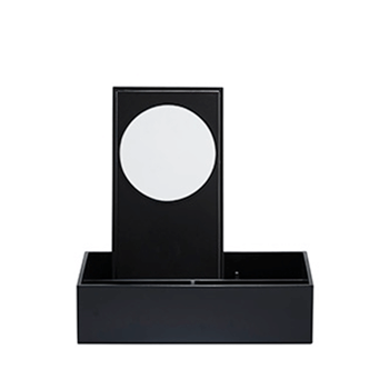 LUX Makeup Box 38 x 19 x 10,5 cm BLACK