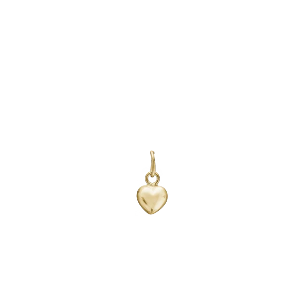 14 karat guld hjerte vedhæng fra Aagaard, 6,5 x 6 mm