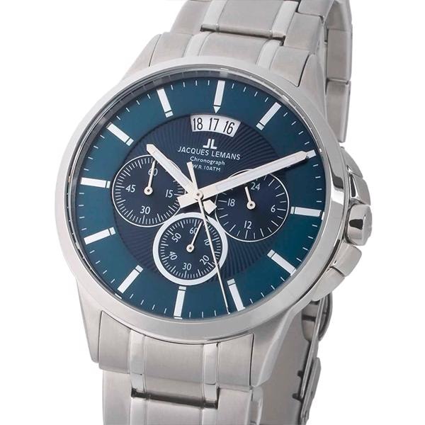 Jacques Lemans Sydney Rustfri stål Batteridrevet quartz herre ur, model 1-1542I