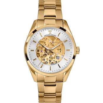 Derby automatic Forgyldt stål herre ur fra Jacques Lemans, 1-2087J