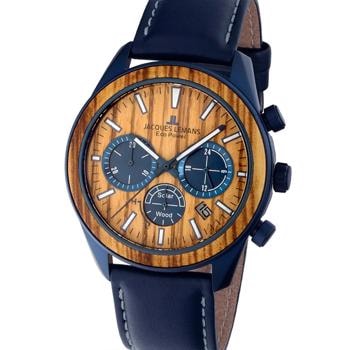 Jacques Lemans Solor PVD coated stål Batteridrevet quartz herre ur, model 1-2115N
