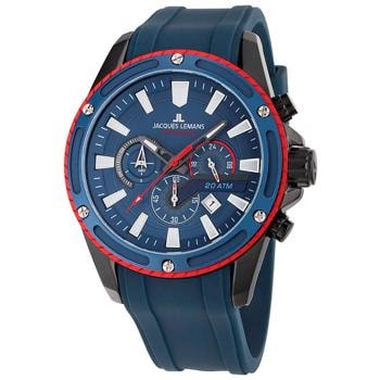Liverpool PVD Coated stål herre ur fra Jacques Lemans, 1-2141B