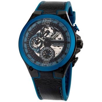 Manchester Multifunktion PVD coated stål herre ur fra Jacques Lemans, 1-2150B