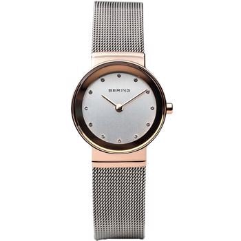 Bering Classic Forgyldt stål quartz dame ur, model 10126-066