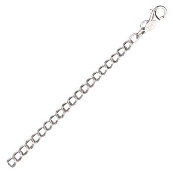 Sterling sølv Bismarck armbånd, 19-21 cm