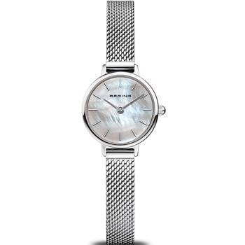 Bering Classic Stål quartz dame ur, model 11022-704
