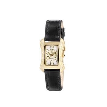 140-2GWBL Christina Design London sort dameur med 0,28 carat diamanter