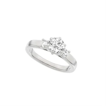 14 kt hvidguld Modern Luxury by Siersbøl, med i alt 1,33 ct Top Wesselton / SI