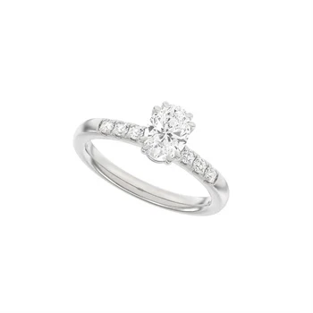 14 kt hvidguld Modern Luxury by Siersbøl, med i alt 1,4 ct Top Wesselton / SI