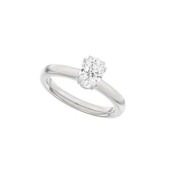 14 kt hvidguld Modern Luxury by Siersbøl, med i alt 1,0 ct Top Wesselton / SI