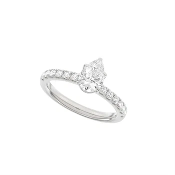 14 kt hvidguld Modern Luxury by Siersbøl, med i alt 1,4 ct Top Wesselton / SI