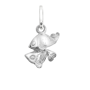 Støvring Design sterling sølv vedhæng, Fisken stjernetegn