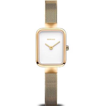 Classic Forgyldt stål quartz dame ur fra Bering, 14520-334