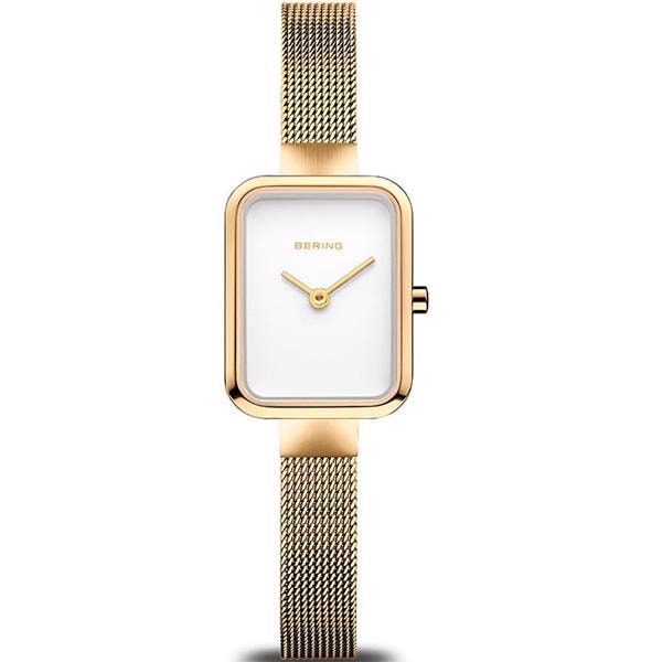 Classic Forgyldt stål quartz dame ur fra Bering, 14520-334