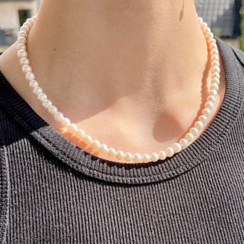 Aagaard Sterling sølv perle Halskæde, Pearls