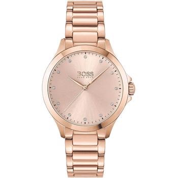 Hugo Boss Grace Forgyldt stål Batteridrevet quartz Dame ur, model 1502578