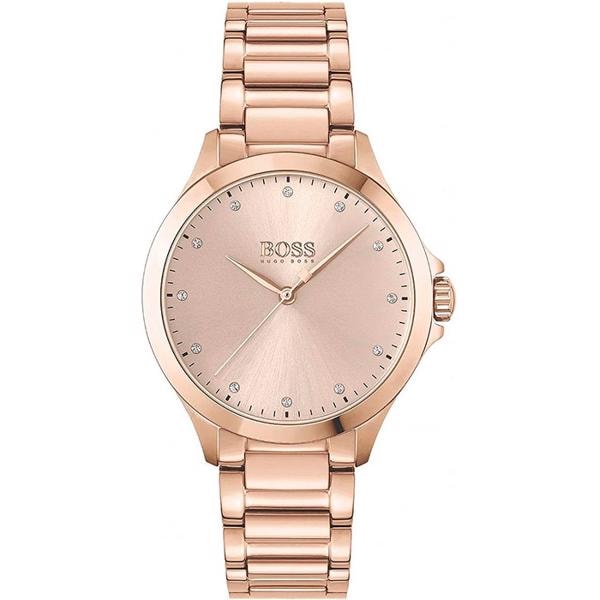 Hugo Boss Grace Forgyldt stål Batteridrevet quartz Dame ur, model 1502578