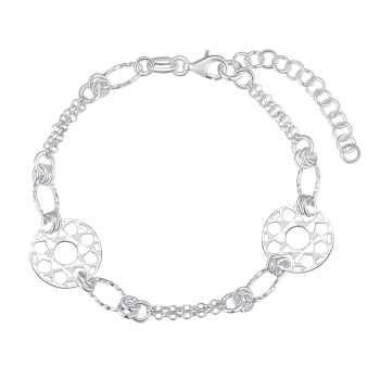 Sølv armbånd, fra Støvring design