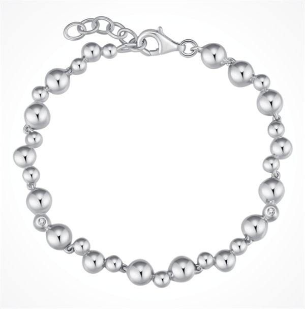 Sølv armbånd, fra Støvring Design