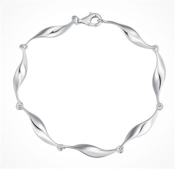 Sølv armbånd, fra Støvring Design