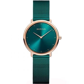 Ultra Slim PVD coated stål Quartz dame ur fra Bering, 15729-868