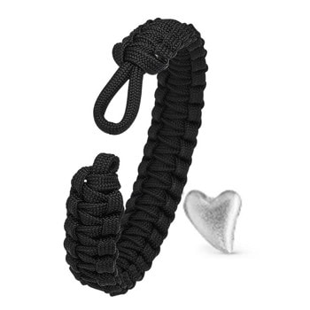 Model 1601-FSTS-Black-S05, rhodineret rustik hos Guldsmykket.dk
