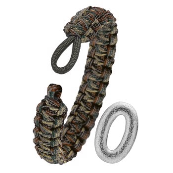 Model 1601-FSTS-Camo-S06, rhodineret rustik hos Guldsmykket.dk