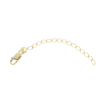 Ankelkæde-forlænger forgyldt sølv til armbånd fra Christina Collect
