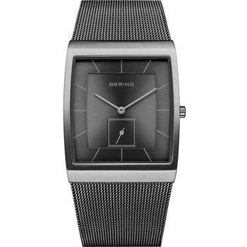 Classic Stål quartz herre ur fra Bering, 16033-377