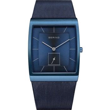 Classic PVD coated stål quartz herre ur fra Bering, 16033-397