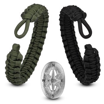Sterling sølv armbånds Kampagne sæt-en lås og to armbånd-, From Soldier To Soldier med sølv lås