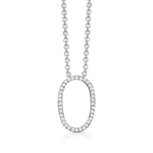 Støvring Design sterling sølv Collier,  med blank overflade, model 16223564
