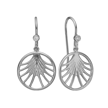 Kranz & Ziegler sterling sølv STRINGS øreringe
