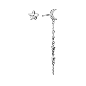 Kranz & Ziegler Sterling sølv MOON  øreringe