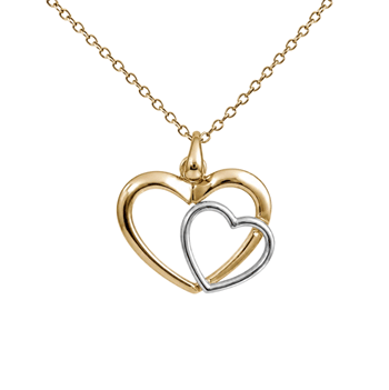 Aagaard In My Heart hjertevedhæng i 8 karat guld