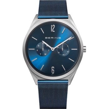 Ultra slim Stål Quartz herre ur fra Bering, 17140-307