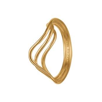 Aagaard 8 karat guld Swing Fingerring, str 50-60