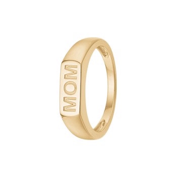 Kranz & Ziegler Forgyldt sølv MOM fingerring