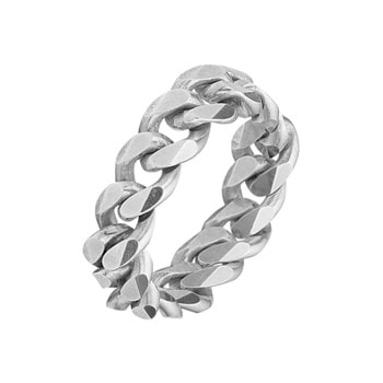 Kranz & Ziegler Sterling sølv Panzer Ring