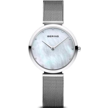 Classic Stål quartz dame ur fra Bering, 18132-004