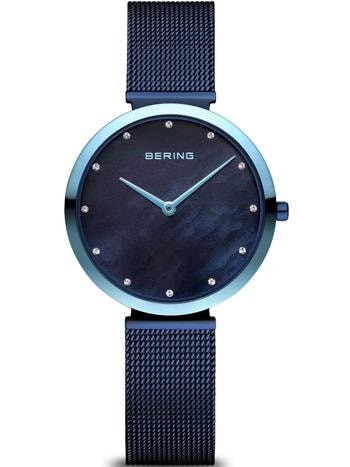 Classic PVD coated stål Quartz dame ur fra Bering, 18132-398