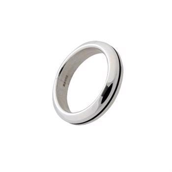 Randers Sølv's Håndlavet fingerring i massivt sølv - 6,0 mm