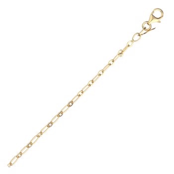 Forgyldt sterling sølv halskæde fra L&G, 60 cm