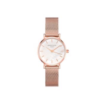 Rosefield Small Edit Collection Rosaforgyldt messing Miyota quartz dame smykkeur