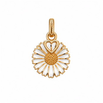 Christina Jewelry & Watches Marguerite blomstervedhæng i forgyldt sølv