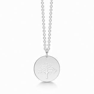 GSD Dream Tag 925 Sterling sølv vedhæng med kæde blank, model 30066