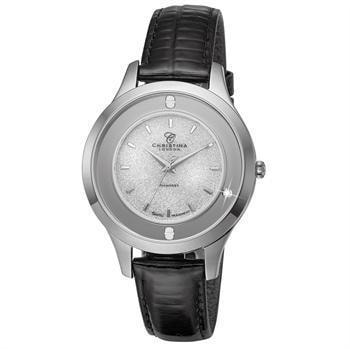 Christina Collection Womens Collect smykke ure blank stål Schweizisk quartz dame smykkeur
